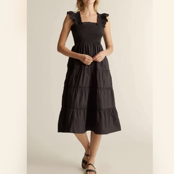 Quince Dresses & Skirts - Quince NWT Women's 100% Organic Cotton Smocked Midi Dress Size Small